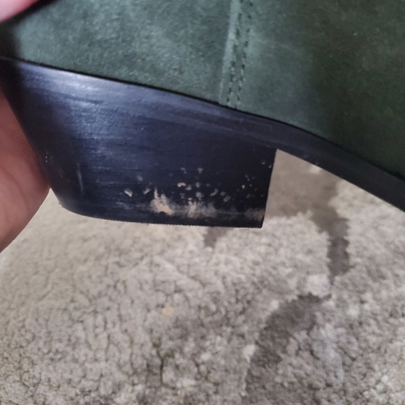 Nine West Olive Green Western Boots - Picture 5 of 12